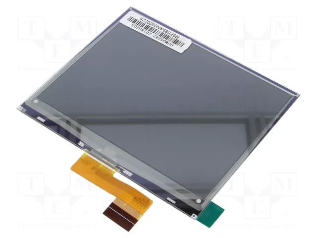 Display: e-paper; 4.2"; 400x300; Window dimensions: 84.8x63.6mm DISPLAY ELEKTRONIK DEE400300A2-W