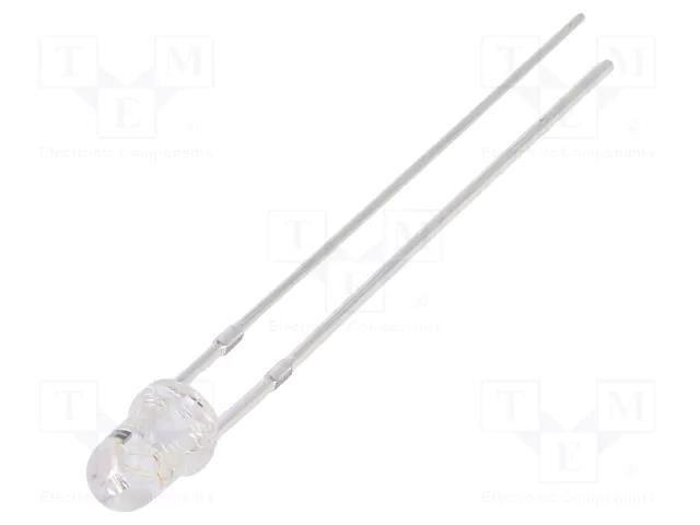 LED; red/yellow; 3mm; bicolour; 30°; 3÷4.5VDC; 20mA; Front: convex OPTOSUPPLY OSRYMS3131A