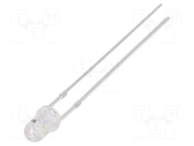 LED; red/yellow; 3mm; bicolour; 30°; 3÷4.5VDC; 20mA; Front: convex OPTOSUPPLY OSRYMS3131A