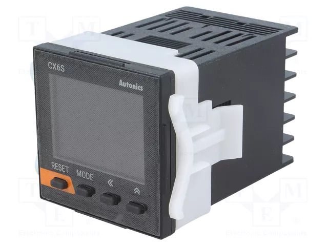 Counter: electronical; LCD; time/pulses; SPST; IN 1: voltage AUTONICS CX6S-2P2F
