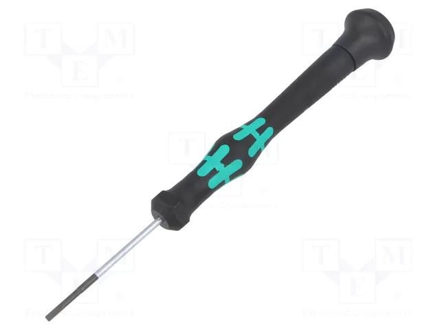 Screwdriver; precision; slot; 1.8x0.3mm; Kraftform Micro WERA WERA.05117993001