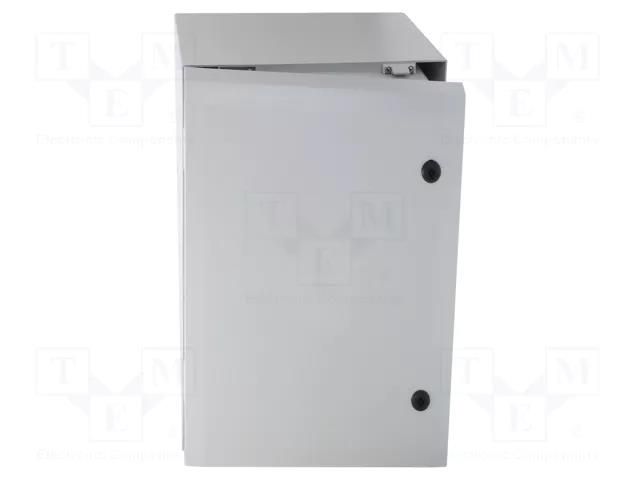 Enclosure: wall mounting; X: 400mm; Y: 500mm; Z: 210mm; ARCA; grey FIBOX ARCA504021N