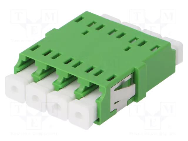 Connector: fiber optic; socket,coupler; single mode  (SM),quad FIBRAIN A001-LCA-4X-2118