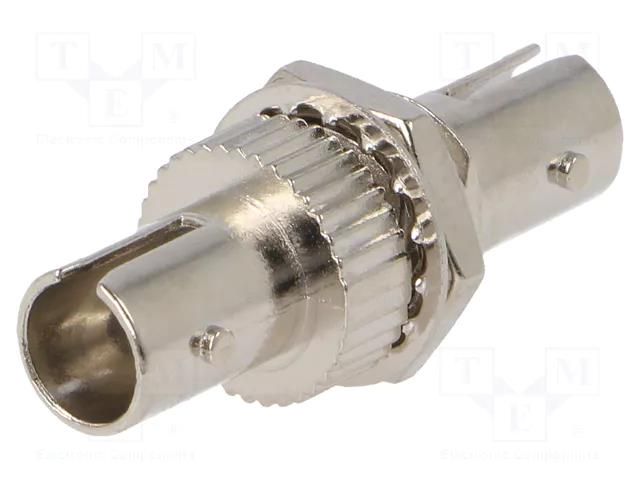 Connector: fiber optic; socket,coupler; simplex,multi mode (MM) FIBRAIN A181-ST-SX-3104