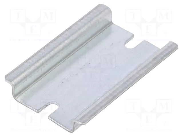 DIN rail; steel; zinc; L: 50mm; W: 35mm; TS35; MNX FIBOX MIV5