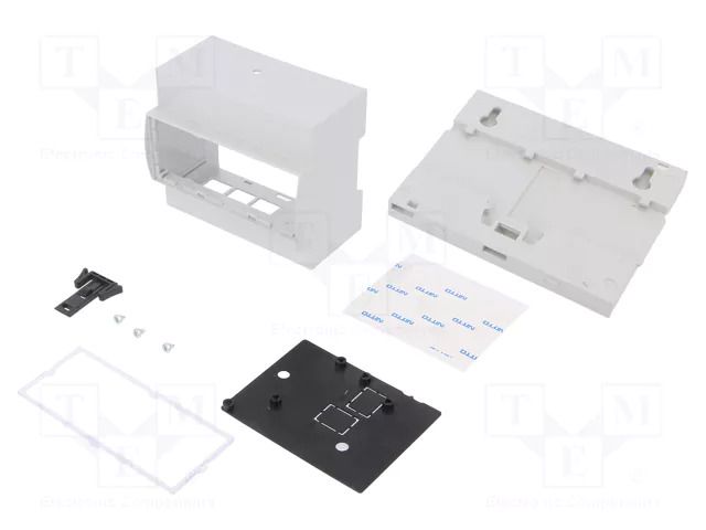 Enclosure: for computer; ODROID C1+; ABS,polycarbonate; grey ITALTRONIC IT-25.0610000.OCP