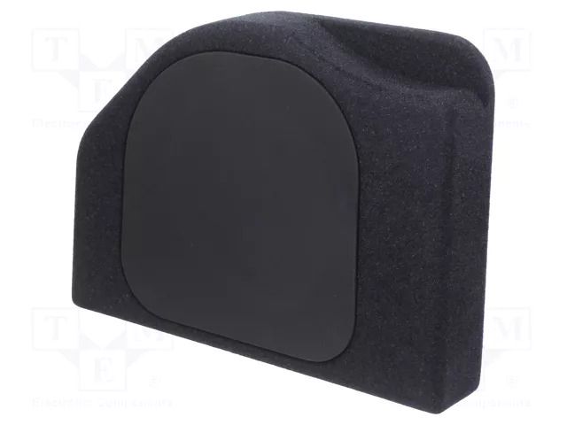 Car loudspeaker enclosure; MDF; black; 10"; 274mm; Toyota; 15l BASSER OBGL.TOYOTA.04