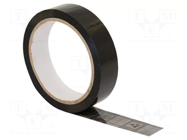 Tape: packaging; ESD; L: 40m; W: 12mm; polypropylene; 1MΩ÷1GΩ ANTISTAT ATS-154-0140
