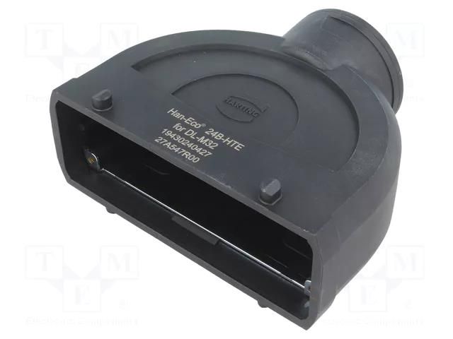 Enclosure for connectors: HDC; size 24B; for cable; Han-Eco® B HARTING 19430240427