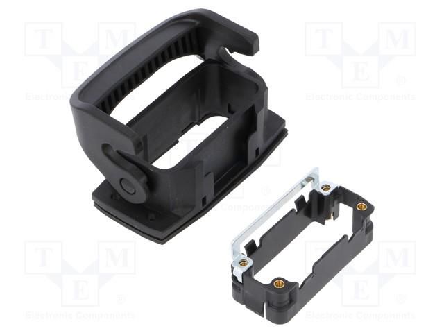 Enclosure for connectors: HDC; size 10A; for panel mounting HARTING 19460100301
