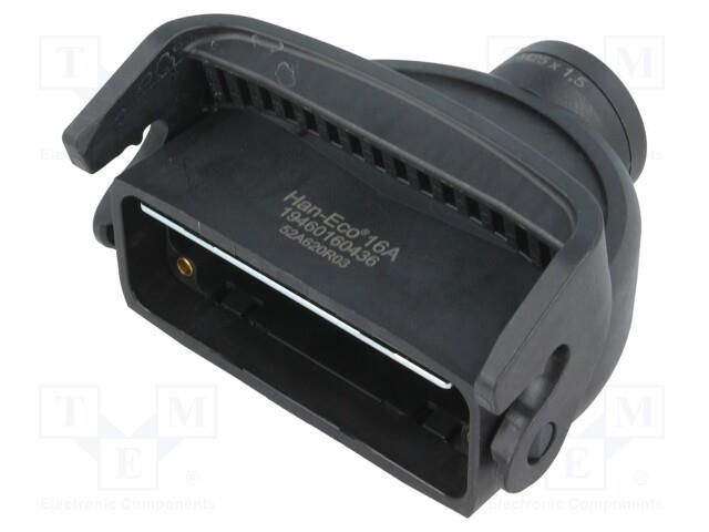 Enclosure for connectors: HDC; size 16A; for cable; Han-Eco® A HARTING 19460160436