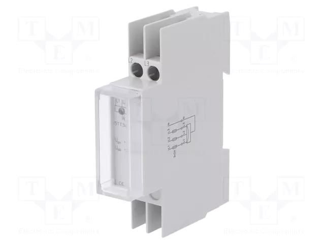Voltage monitoring relay; undervoltage; for DIN rail mounting SIEMENS 5TT3400