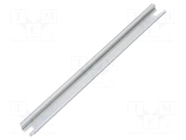 DIN rail; steel; zinc; L: 165mm; W: 15mm; TS15 FIBOX ARM0818