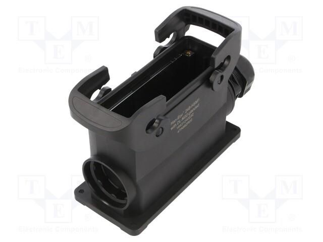 Enclosure for connectors: HDC; size 24B; for panel mounting HARTING 19431240232