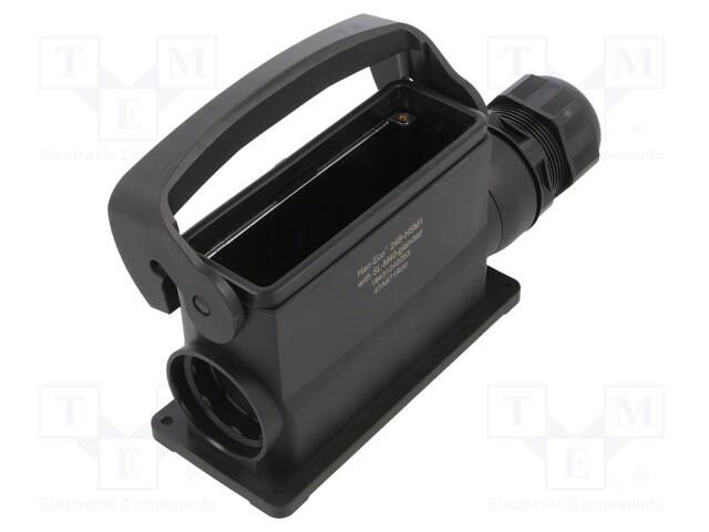 Enclosure for connectors: HDC; size 24B; for panel mounting HARTING 19431240253