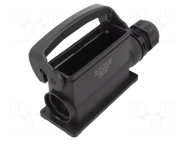 Enclosure for connectors: HDC; size 24B; for panel mounting HARTING 19431240253