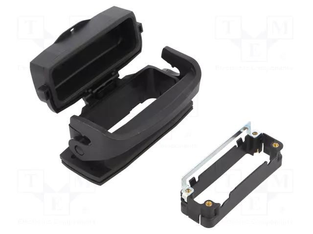 Enclosure for connectors: HDC; size 16A; for panel mounting HARTING 19460160302