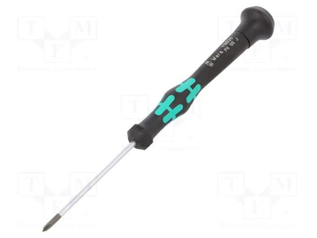 Screwdriver; precision; Phillips; PH00; Kraftform Micro WERA WERA.05118020001