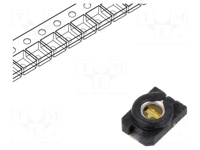 Trimmer: ceramic; 1.5pF÷3pF; SMD; black; 100VDC; Diel: NP0 SR PASSIVES SR300TR