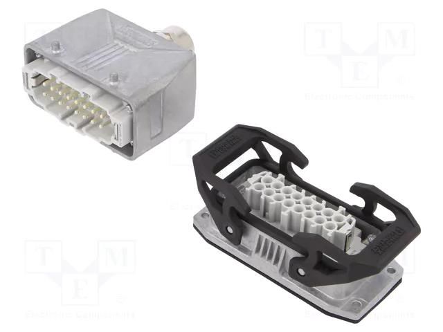 Connector: HDC; male + female; PIN: 16; 16A; 500V; HDC; 16+PE; M25 PHOENIX CONTACT HCSTAB16PTBWDLTM25