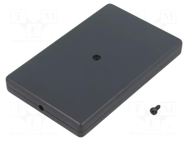 Enclosure: multipurpose; POCKET CARD; X: 54mm; Y: 85mm; Z: 10mm; ABS TEKO PC-XIR.4