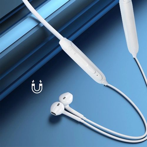 Dudao Magnetic Suction in-ear wireless Bluetooth headphones white (U5B), Dudao 6973687241445 6973687241445