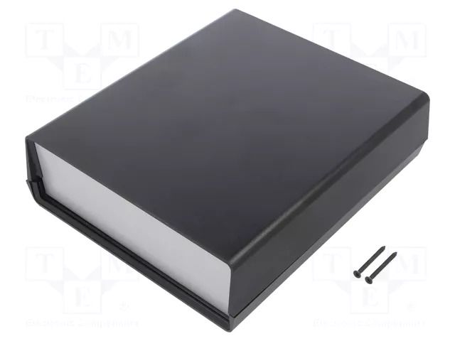 Enclosure: with panel; PCB is fastened in guides; EURO 93; ABS TEKO 935.9