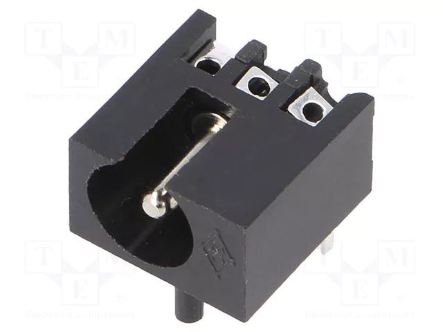 Connector: DC supply; socket; male; angled 90°; THT; 5.5/2.1mm HSM C9745-CCNYB000R