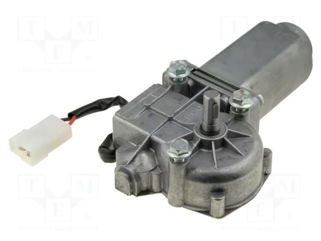 Motor: DC; 12VDC; 38rpm; worm gear; 2Nm; IP40; Trans: 62: 1; 3.4A DOGA 316.2761.20.00E