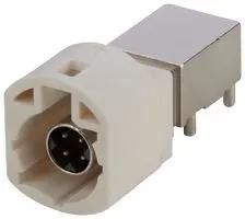 AUTOMOTIVE CONN, R/A PLUG, 4POS, THT HSDWBRPPCB13B