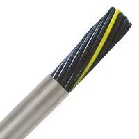 UNSHLD FLEX CABLE, 12COND, 18AWG, 100FT 601812