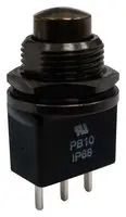 PB SW, SPDT, 1A, 120VAC/38VDC, PANEL, TH MP-PB10-CBB2QE-4.