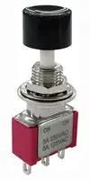 PB SWITCH, SPDT, 6A, 125VAC/28VDC, PANEL MP-PB8-AA22A1QE-3.
