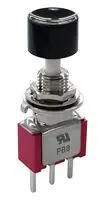 PB SW, SPDT, 6A, 125VAC/28VDC, PANEL, TH MP-PB8-AA22A2QE-3.
