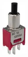 PB SWITCH, SPDT, 1A, 125VAC/28VDC, PANEL MP-PB9-AB00AQE-5.