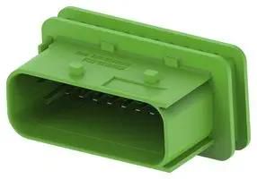 HOUSING, RECT POWER CONN, CABLE, PBT GF 3-2369516-1.