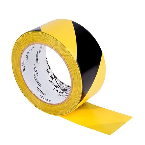 3M™ Hazard Warning Tape 766i, желтый/черный, 50 мм x 33 м 70006299831