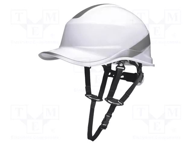 Protective helmet; Size: 55÷62mm; white; ABS; DIAMOND V UP; 1kV DELTA PLUS DEL-DIAM5UPBCFL