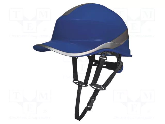 Protective helmet; Size: 55÷62mm; blue; ABS; DIAMOND V UP; 1kV DELTA PLUS DEL-DIAM5UPBLFL