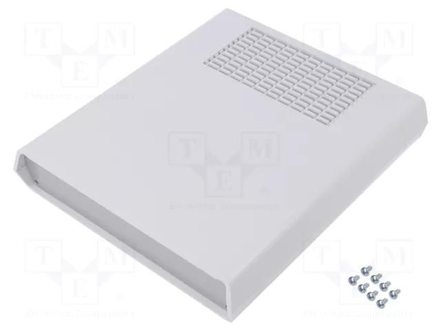 Enclosure: with panel; vented,PCB is fastened in guides; AUS TEKO AUS-11.5