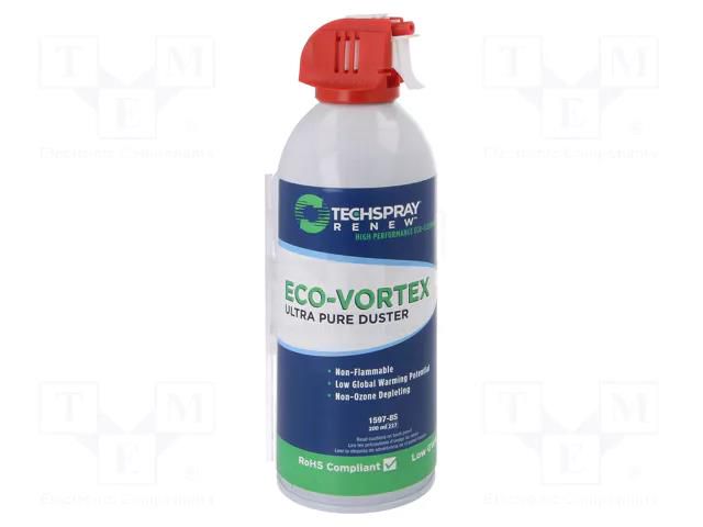 Compressed air; spray; colourless; 0.2l; Signal word: Warning Techspray TCH-1597-8S