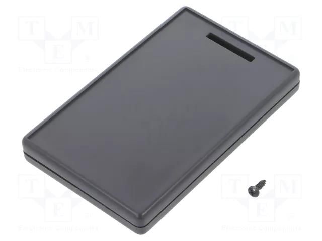 Enclosure: multipurpose; POCKET CARD; X: 54mm; Y: 85mm; Z: 10mm; ABS TEKO PC-1.4