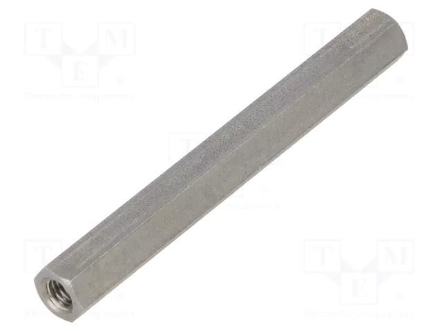 Screwed spacer sleeve; 70mm; Int.thread: M5; hexagonal DREMEC TFF-M5X70/DR148