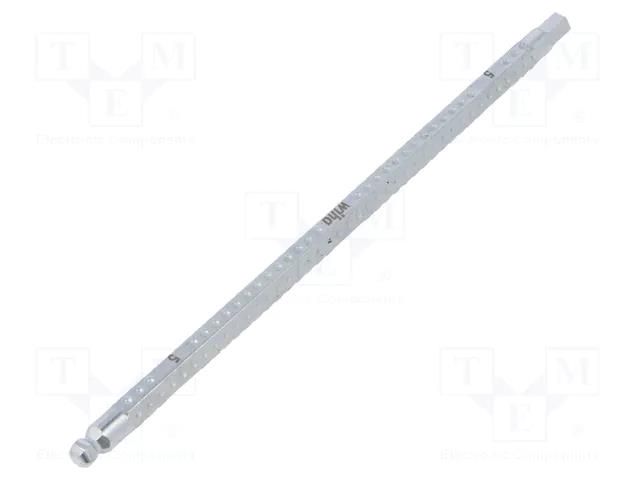 Interchangeable blade; hex key; HEX 5mm; SYSTEM 6 WIHA WIHA.00638