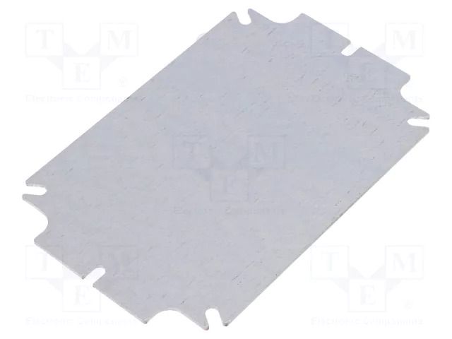 Mounting plate; steel; W: 88mm; L: 138mm; Thk: 1.5mm; Plating: zinc KRADEX ZMB150.100