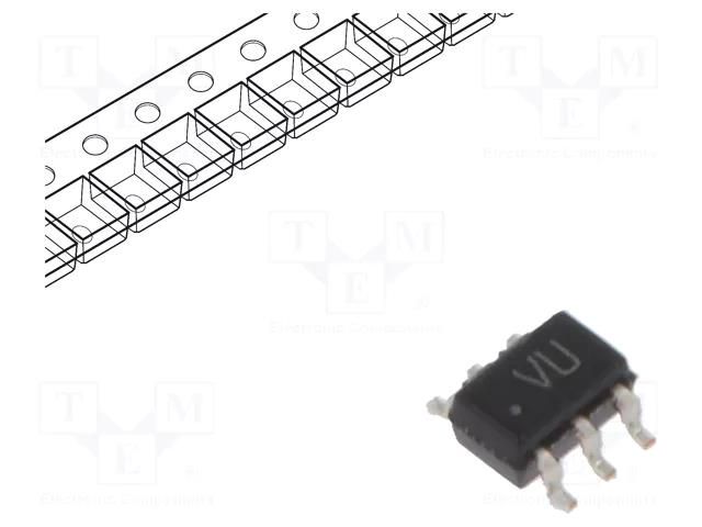 IC: analog switch; demultiplexer,multiplexer,SPDT; 1.65÷5.5VDC STMicroelectronics STG3157CTR