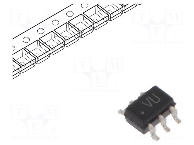 IC: analog switch; demultiplexer,multiplexer,SPDT; 1.65÷5.5VDC STMicroelectronics STG3157CTR