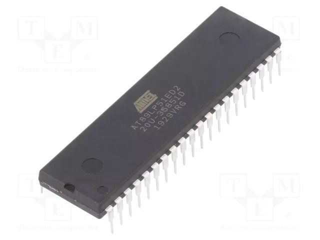 IC: microcontroller 8051; Interface: I2C,SPI,UART; 2.4÷5.5VDC MICROCHIP TECHNOLOGY AT89LP51ED2-20PU