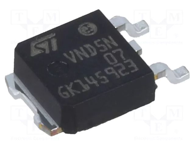 IC: power switch; low-side; 3.5A; Ch: 1; SMD; DPAK STMicroelectronics VND5N07-E