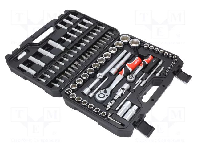Kit: general purpose; case; 94pcs. YATO YT-12681